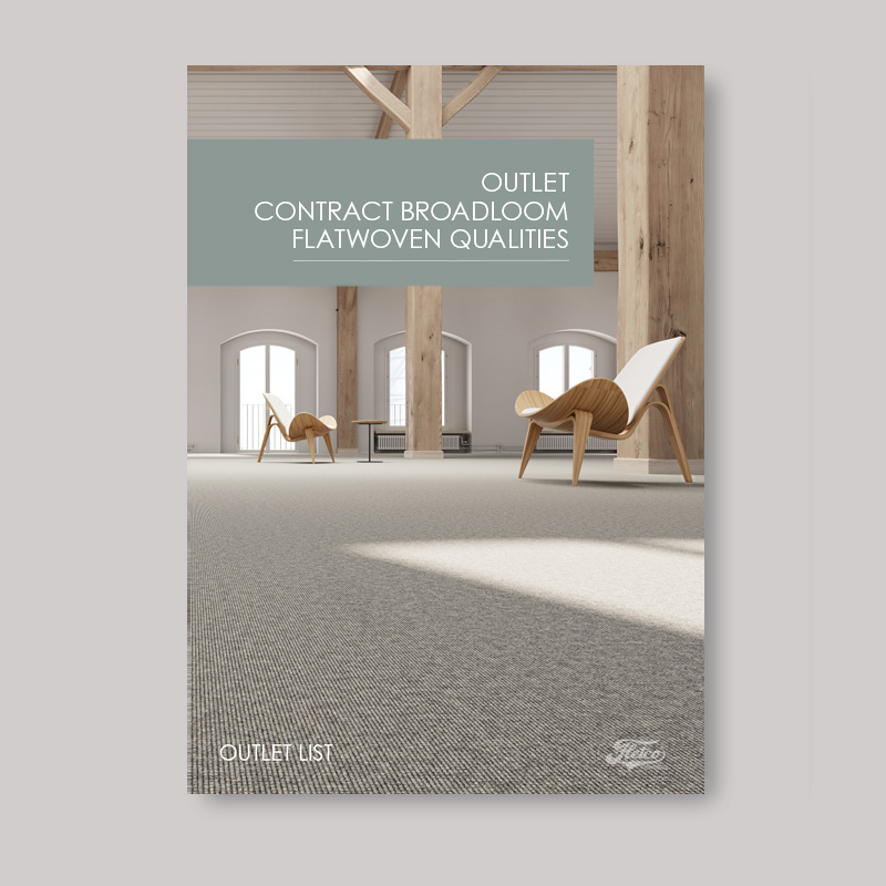 Outlet Contract Broadloom, Flatwoven